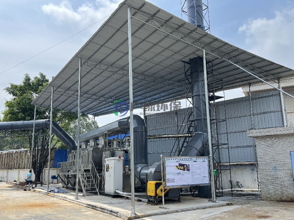 涂料廢氣處理催化燃燒系統(tǒng)